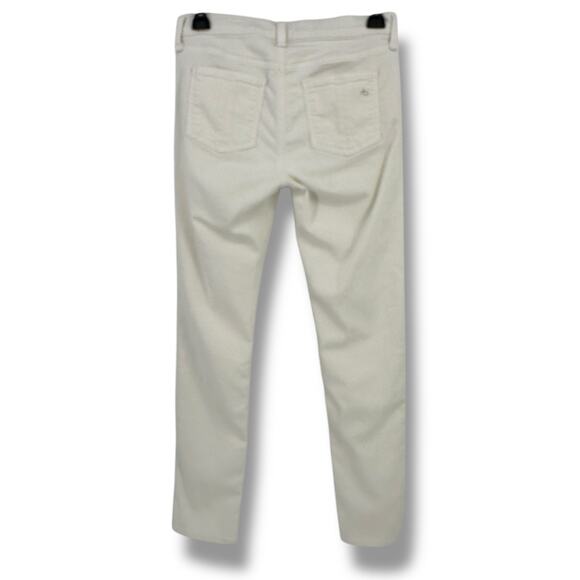 Rag & Bone Dash Slouchy Skinny Jeans Womens Size 24 White Distressed Stretch - Picture 5 of 8